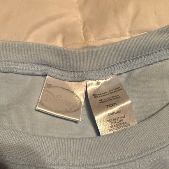 Disney Eeyore Feeling Blue Animated Graphic TShirt Nightgown Womens Size 2X Blue - Picture 3 of 7